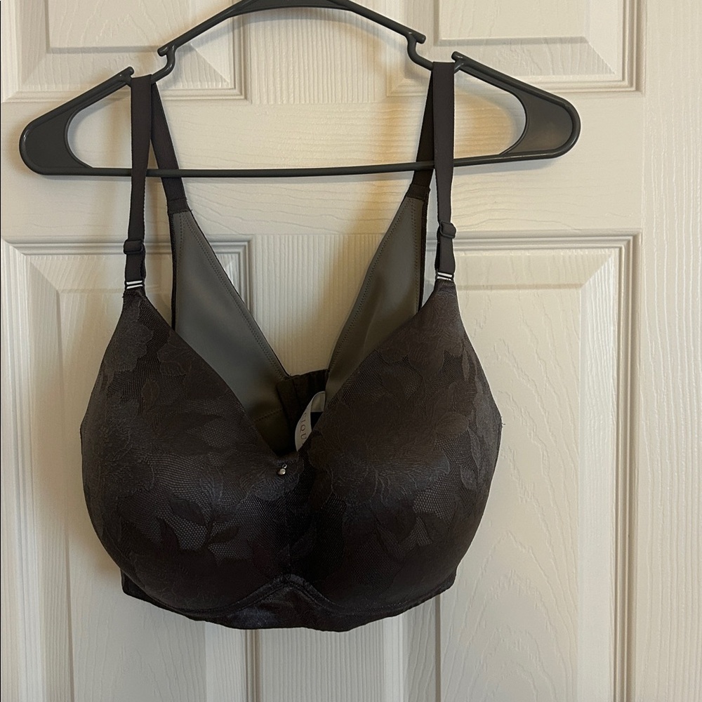 Cacique Gray Lace Bra